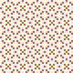 Fototapeta premium Abstract Cross Pattern generative computational art illustration