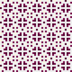 Fototapeta premium Abstract Cross Pattern generative computational art illustration