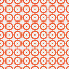 Naklejka premium Abstract Cross Pattern generative computational art illustration