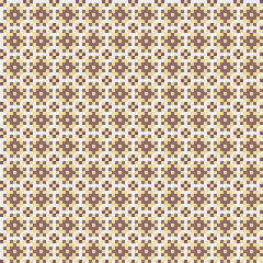 Fototapeta premium Abstract Cross Pattern generative computational art illustration