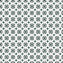Abstract Cross Pattern generative computational art illustration