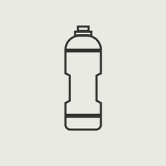Obraz premium Sport_water_bottle vector icon illustration sign