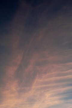 Cielo en el anochecer