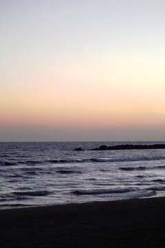 Atardecer en la playa