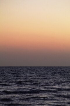 Atardecer en la playa