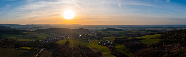 Panorama Groß-Umstadt Odenwald