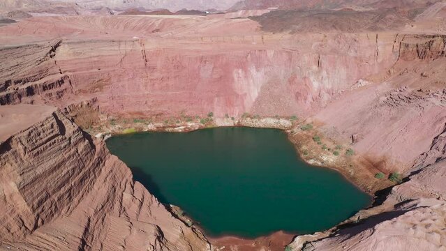 The Hidden Lake Timan Park, South Israel., Eilat.