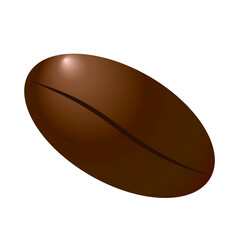 コーヒー豆のイラスト。