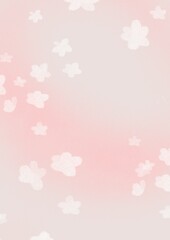 pink sky for background with flowers