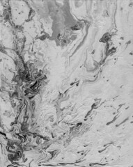 White gray background with soft watercolor texture. Hand-painted abstract monochrome. Design for fabric, textiles, wallpaper, baby room, packaging, paper.