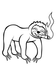 Kiffendes Faultier Joint 