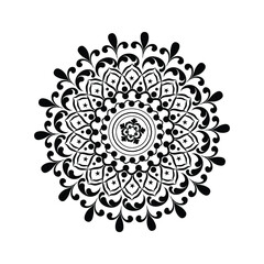 Natural decorative mandala vector for your any kind of media printout. - Vector