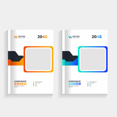 Corporate book cover template design, magazine, flyer, or booklet. Brochure template layout. abstract modern presentation template.Easy to adapt to Brochure, Annual Report, Poster, Business presentati