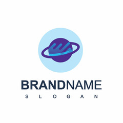 Planet Logo Design Template