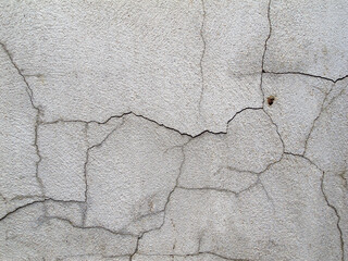 Obraz premium cracked old concrete wall