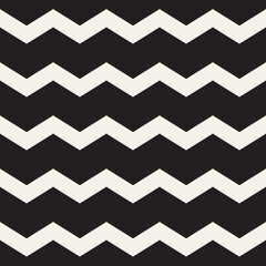 Vector seamless pattern. Repeating geometric abstract elements. Stylish monochrome background design.