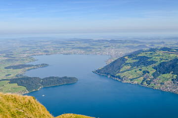 Rigi, Zugersee, Zug, Bergbahnen, Wanderweg, Zugerberg, Aussichtspunkt, Walchwil, Immensee, Cham, Zentralschweiz, Alpen, Sommer, Schweiz