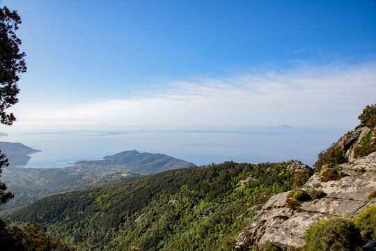 Trekking GTE sull'isola d'Elba, Italia