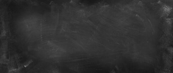 Chalk rubbed out on blackboard background © Stillfx