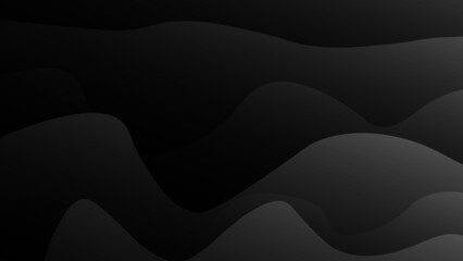 Simple black abstract background Dark geometric illustration Vector abstract graphic design Pattern background template