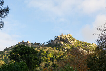 Castelo dos Mouros from the distance, Sintra - Portugal