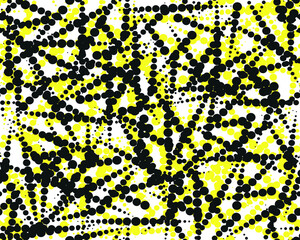 Seamless pattern with random dots. Abstract artistic background.