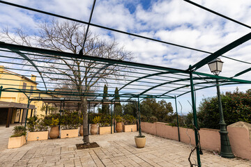 Fototapeta premium the perched village of Gassin, in Provence