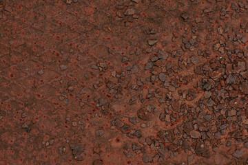 Panoramic grunge rusted metal texture