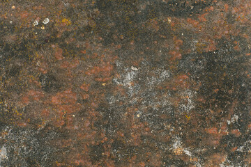 Panoramic grunge rusted metal texture