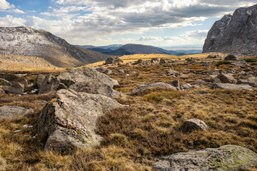 Rocky Landscape in the Rocky Mountains