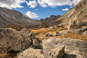 Basin below Mount Evans in the Rocky Mountains