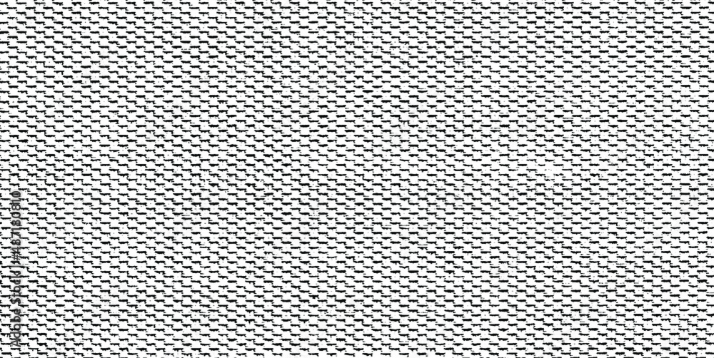Poster vector fabric texture. distressed texture of weaving fabric. grunge background. abstract halftone ve