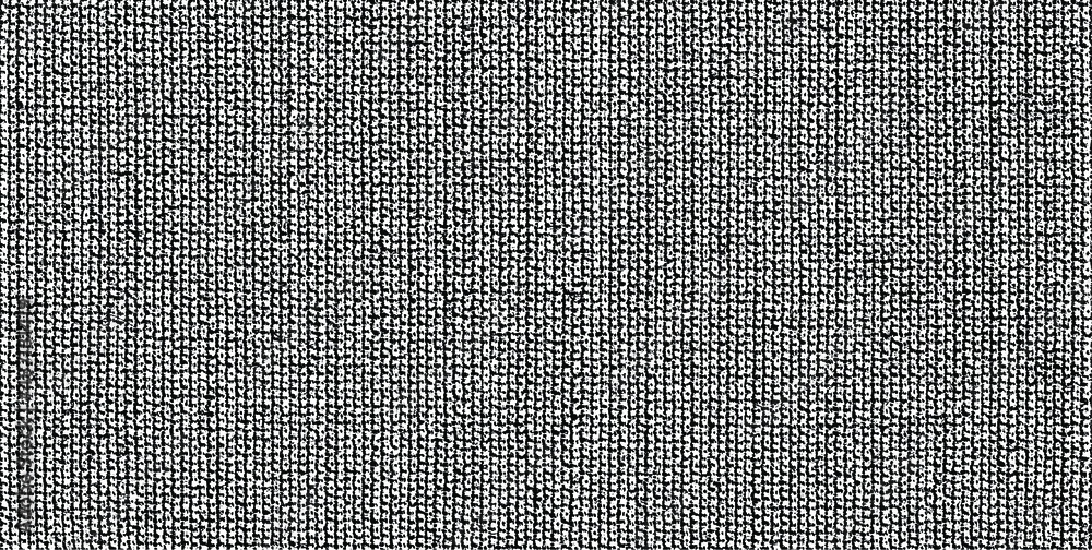 Poster vector fabric texture. distressed texture of weaving fabric. grunge background. abstract halftone ve