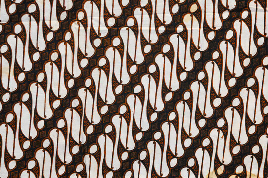seamless pattern of parang batik from indonesia