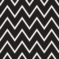 Vector seamless pattern. Repeating geometric elements. Stylish abstract monochrome background design.