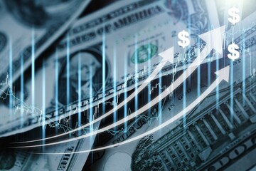 Business And Finance Concept Investments, money bills