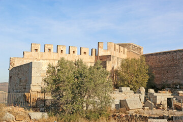 Fototapeta premium Sagunto castle in Spain 