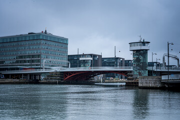 Fototapeta premium Knippelsbro Copenhagen (DK) in the Winter 