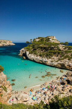 cala de Es Moro, Santaniy, Mallorca, balearic islands, spain, europe