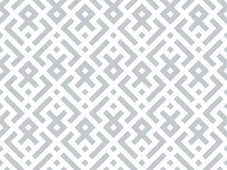 Abstract geometric pattern. A seamless vector background. White and gray ornament. Graphic modern pattern. Simple lattice graphic design.