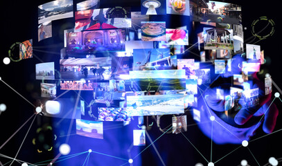 streaming data picture video material