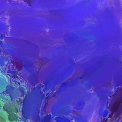 Handmade surreal abstract pattern watercolor. Modern artistic painting. 2d illustration. Texture backdrop painting mix. Creative wall art. Contemporary art.