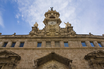 Fototapeta na wymiar Church of Sant Joan del Mercat in Valencia, Spain