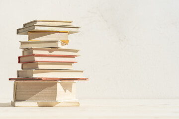 Stack of mini old books...