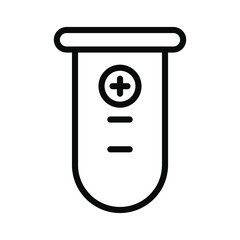 laboratory bottle. icon vector illustration design, best used for infographic, banner or web application. Editable Stroke