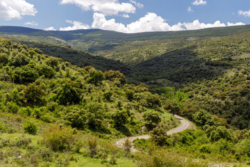 Enciso dinosaur tracks route, La Rioja, Spain.