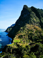 Madeira Island landscape, Boaventura