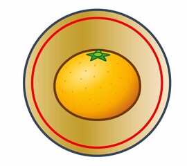 新鮮な美味しいみかん