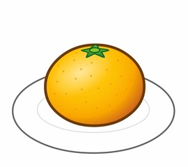 新鮮な美味しいみかん