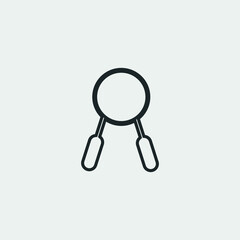 Handgrip vector icon illustration sign